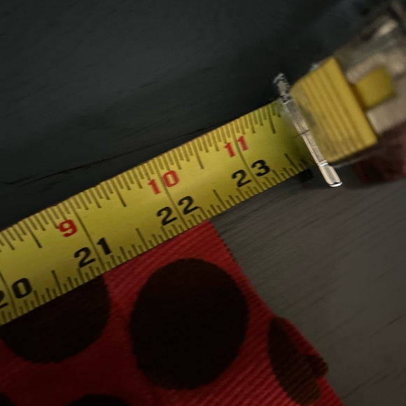 Free People Orange/ Brown Polka Dot Full Skirt, Size 8 - Picture 7 of 9